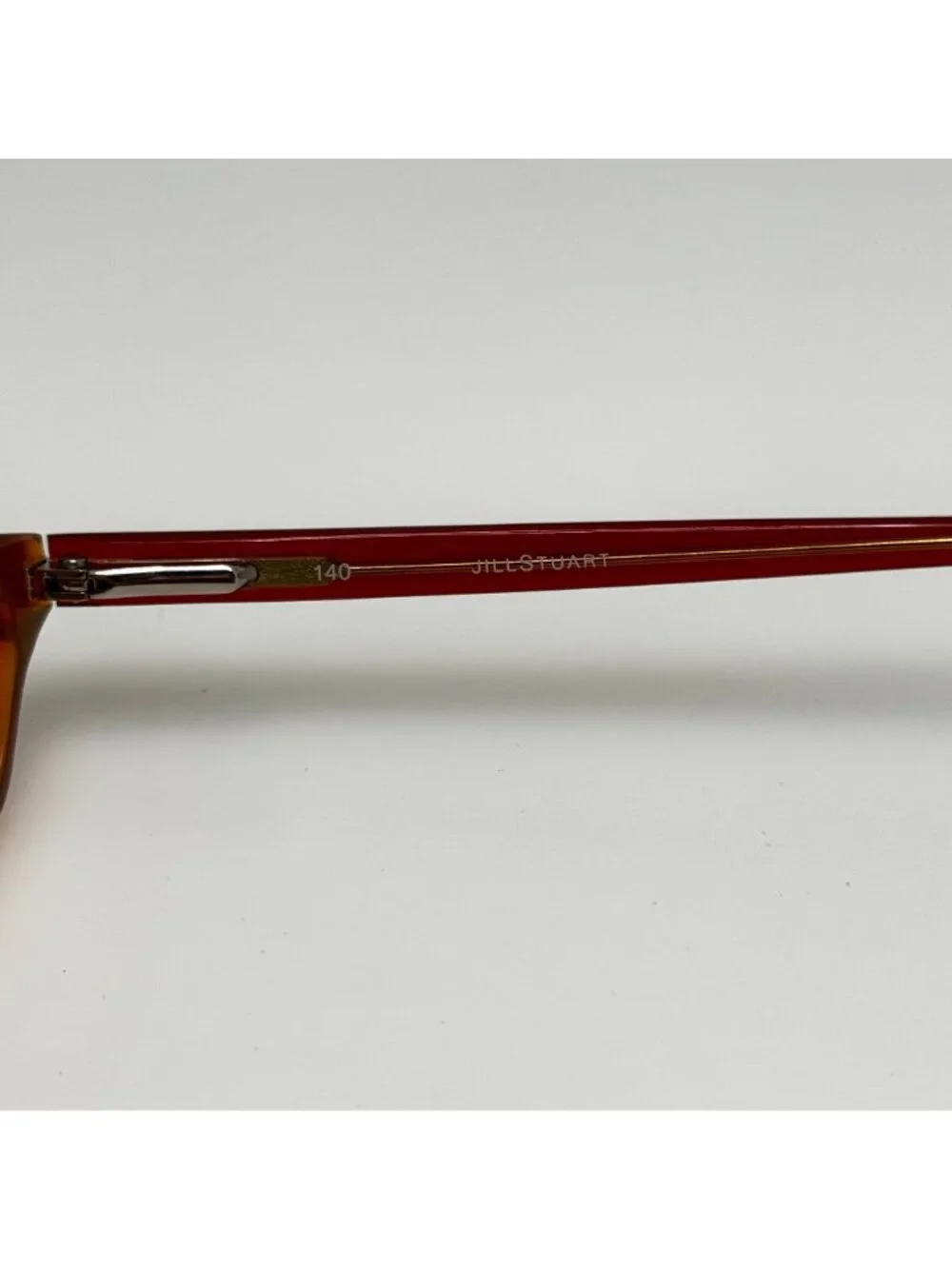 Jill Stuart JS 109-2 Burgundy Gold Eyeglasses Eye Glasses Frames 49-16-140